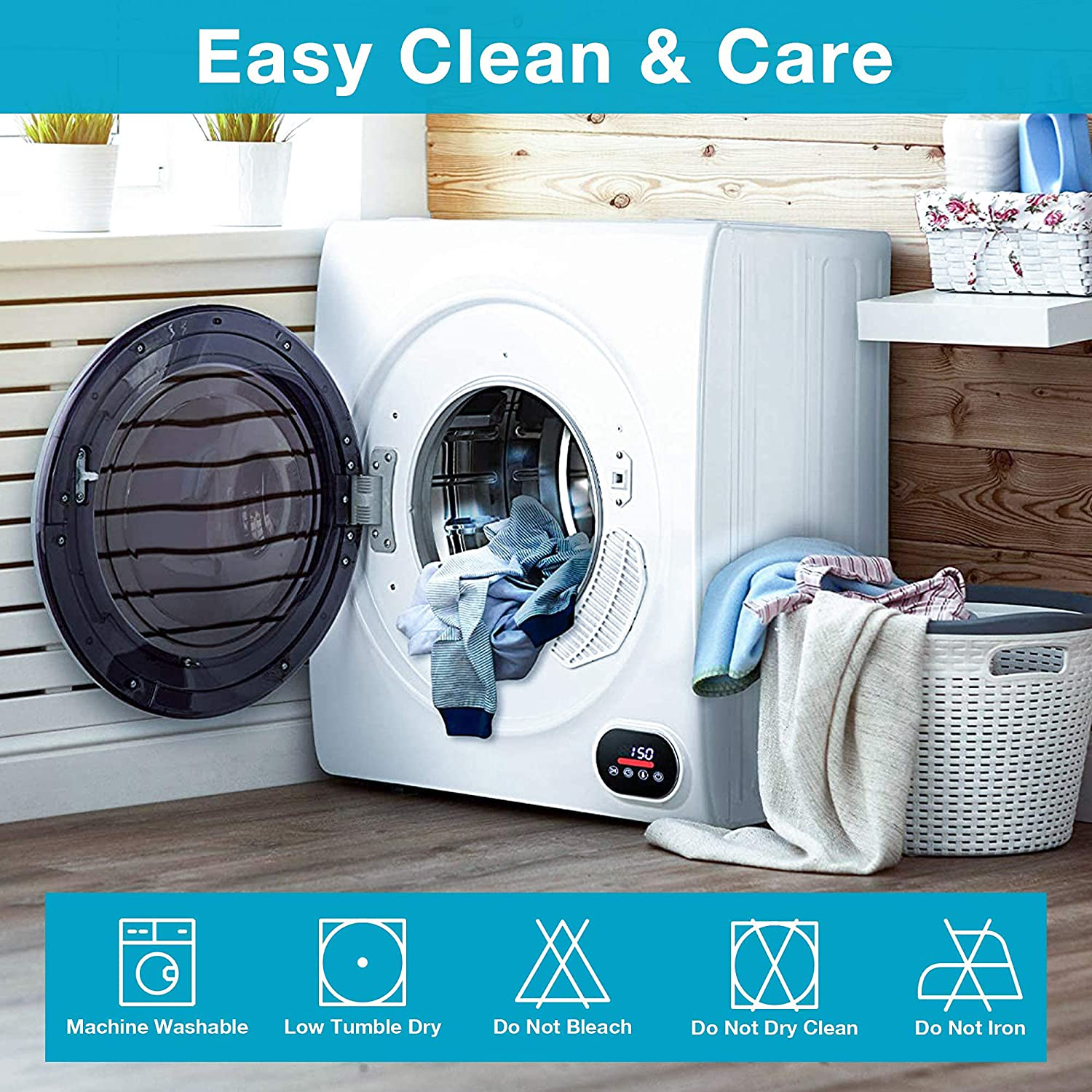 King Size Quilted Fitted Waterproof Mattress Pad, Soft Mattress Protector for King Size Bed, 6-18 inches Deep Pocket Fitted Mattress Cover, White