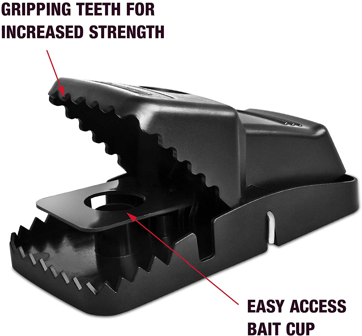 Catchmaster Jumbo Snapper Quick Set Rat / Mouse Snap Trap - 6 Pack