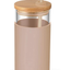 tronco 20oz Glass Tumbler Glass Water Bottle Straw Silicone Protective Sleeve Bamboo Lid - BPA Free (Gress)