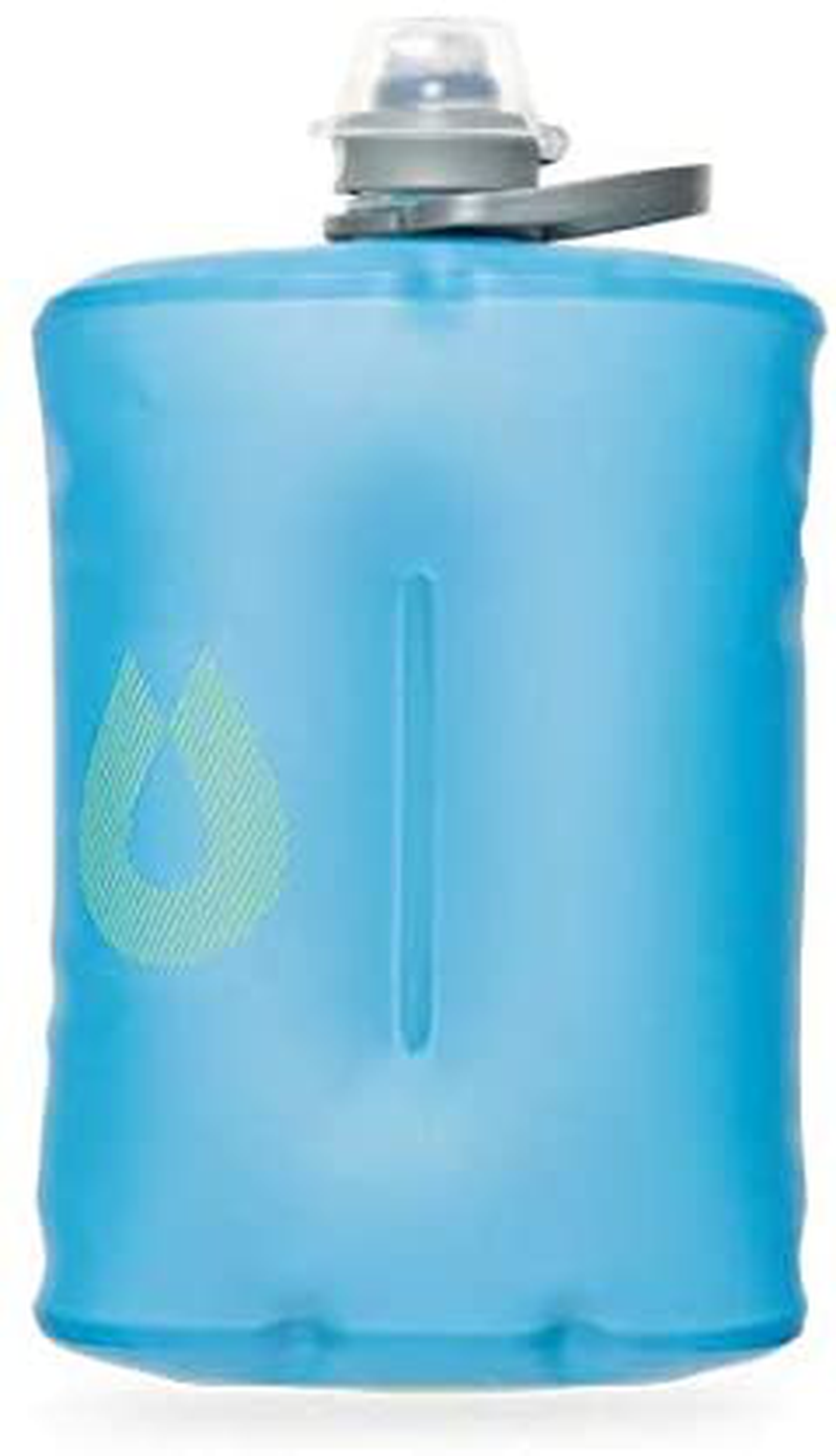 Hydrapak Stow - Collapsible Water Bottle - Ultralight & Packable Travel Bottle, Squeeze Bag Pouch