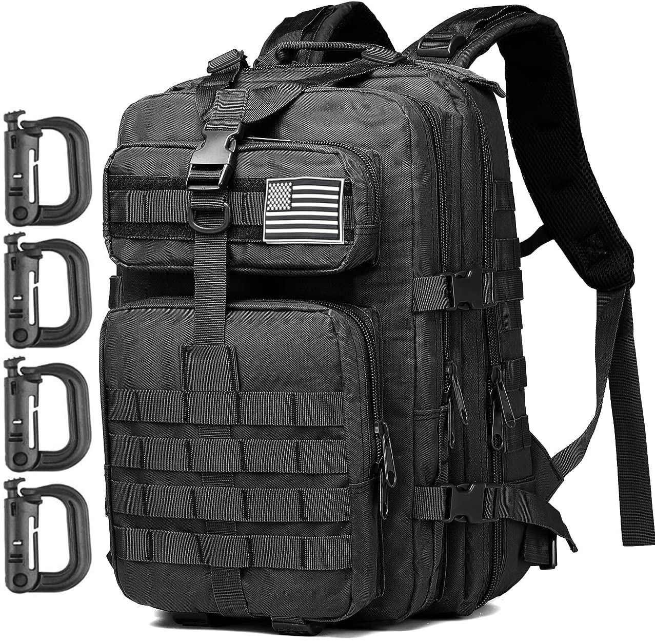 Tactical Rucksack Backpack Military Hunting Hiking Daypack Large Army Molle Backpack