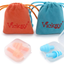 Reusable Silicone Ear Plugs for Swimming, Vickay 2 Pairs Ultra Soft Noise Reduction Earplugs 32Db NRR Hearing Protection for Sleeping, Snoring, Shooting with 2 Storage Cases+2 Travel Pouches