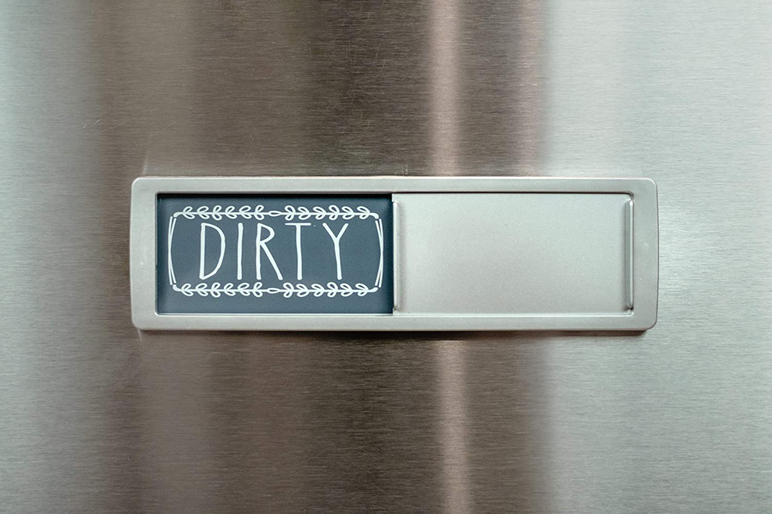 Babypop! Newest Design Dishwasher Magnet Clean Dirty Sign Indicator, Trendy Universal Kitchen Dish Washer Refrigerator Magnet, Super Strong Magnet with Stickers for Kitchen Organization and Storage