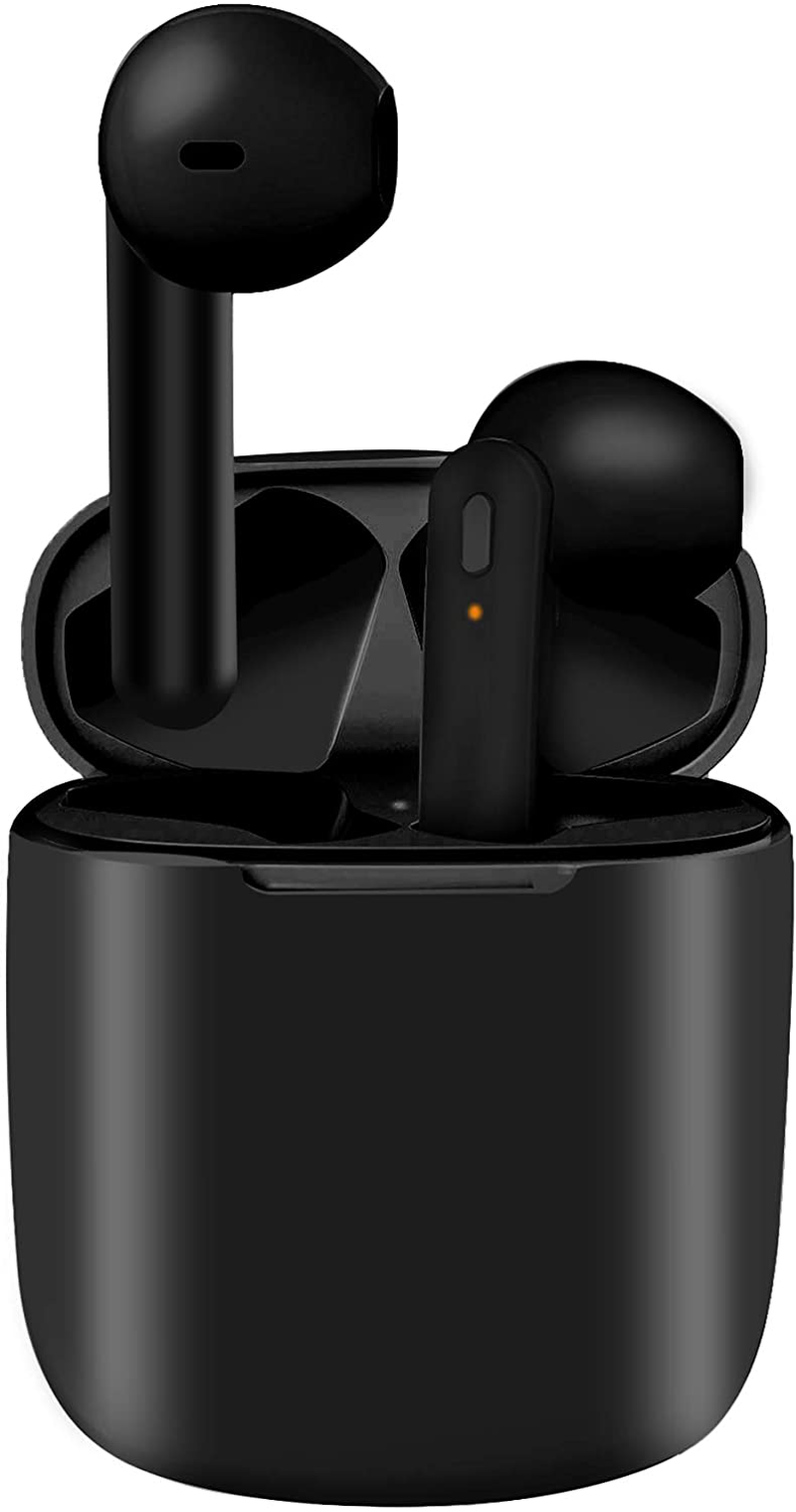 Hntmao IPX7 Waterproof Bluetooth Earbuds, True Wireless Earbuds, 30H Cyclic Playtime Headphones with Charging Case and mic