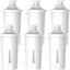 Waterspecialist NSF Certified Pitcher Water Filter, Replacement for Brita classic 35557, OB03, Mavea 107007, Compatible with Brita Pitchers Grand, Lake, Capri, Wave and More (Pack of 6)