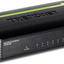 Trendnet 8-Port Unmanaged 10/100 Mbps Greennet Ethernet Desktop Switch, TE100-S8, 8 X 10/100 Mbps Ethernet Ports, 1.6 Gbps Switching Capacity, Plastic Housing, Network Ethernet Switch, Plug & Play Black
