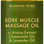 MAJESTIC PURE Arnica Sore Muscle Massage Oil for Body - Best Natural Therapy Therapy Oil with Lavender and Chamomile Essential Oils - Warming, Relaxing, Massaging Joint & Muscles