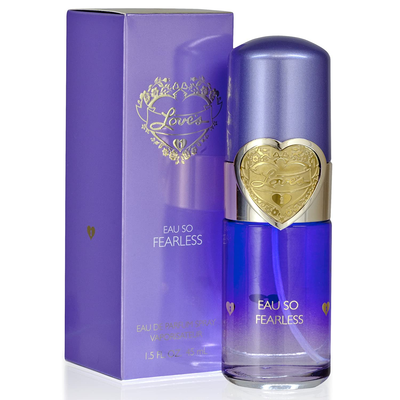 EAU so LOVES so Fearless Eau De Parfum Spray by Dana Classic Fragrances, 1.5 Fl. Oz.