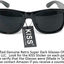 Webdeals Retro - Classic 80S Style Sunglasses Vintage Rectangle