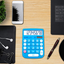 CATIGA CD-8185 Office and Home Style Calculator - 8-Digit LCD Display - Suitable for Desk and On The Move use. (Blue)