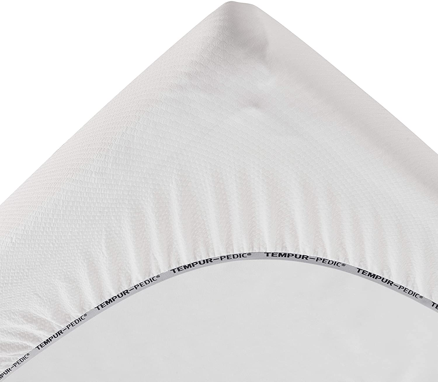 Tempur-Pedic Cool Luxury Mattress Pad, Queen, White