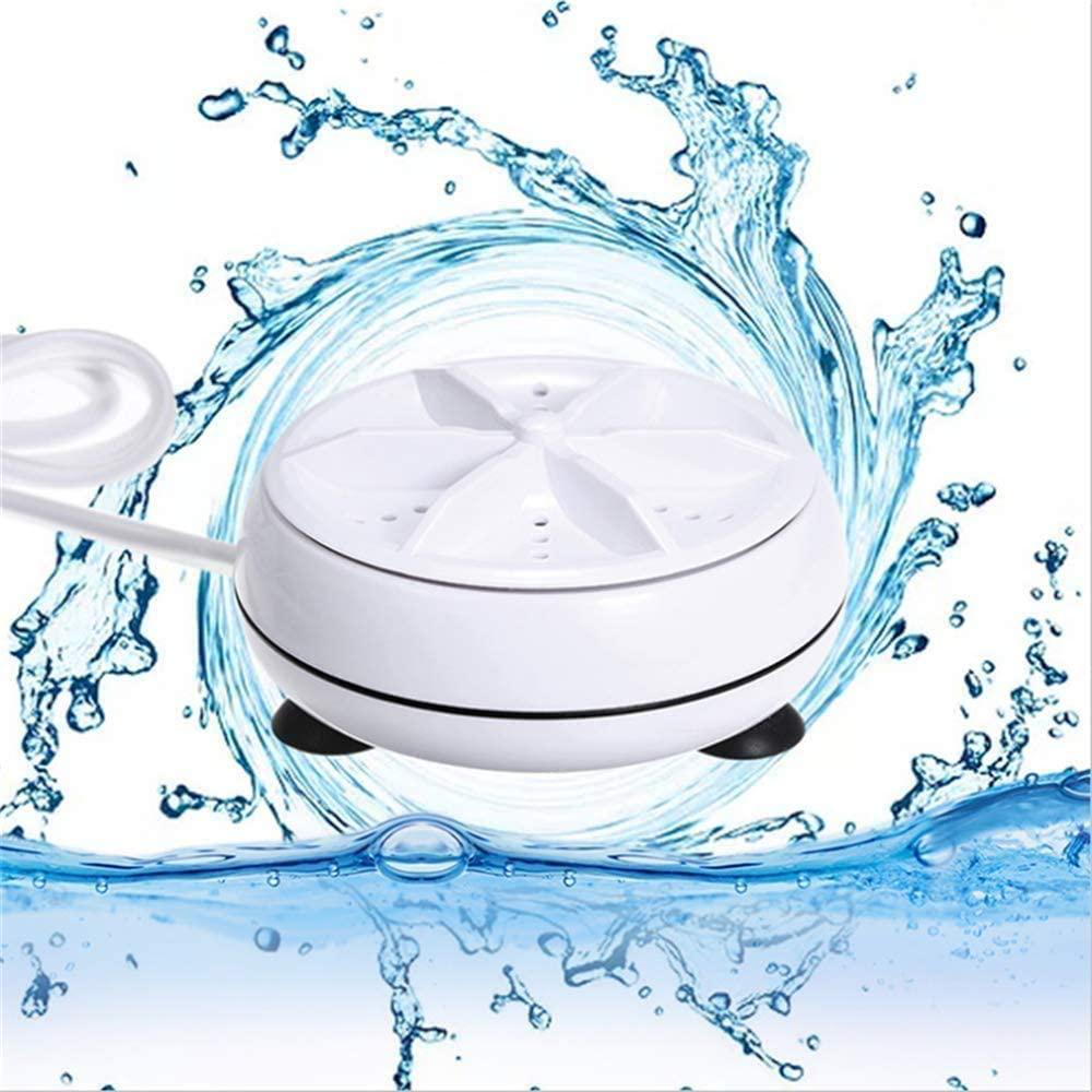 Mini Washing Machine Portable Ultrasonic Turbine Washer,Portable Washing Machine with USB and Speed Control for Travel Business Trip or College Rooms (Speed Control Model)