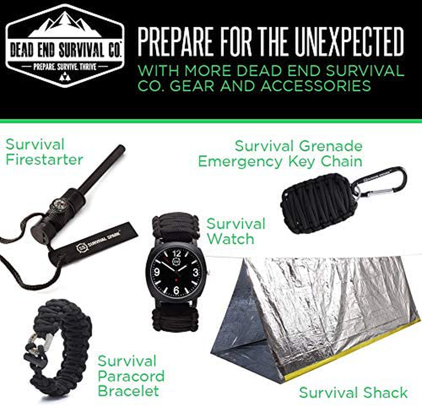 Sharp Survival Best Camping Survival Compass | Glow in the Dark Military Compass Survival Gear Compass