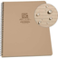 Rite in the Rain Weatherproof Side Spiral Notebook, 8.5" X 11", Tan Cover, Universal Page Pattern (No. 973T-MX), One Size