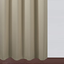 LEMOMO Beige Thermal Blackout Curtains/52 x 95 Inch/Set of 2 Panels Room Darkening Curtains for Bedroom