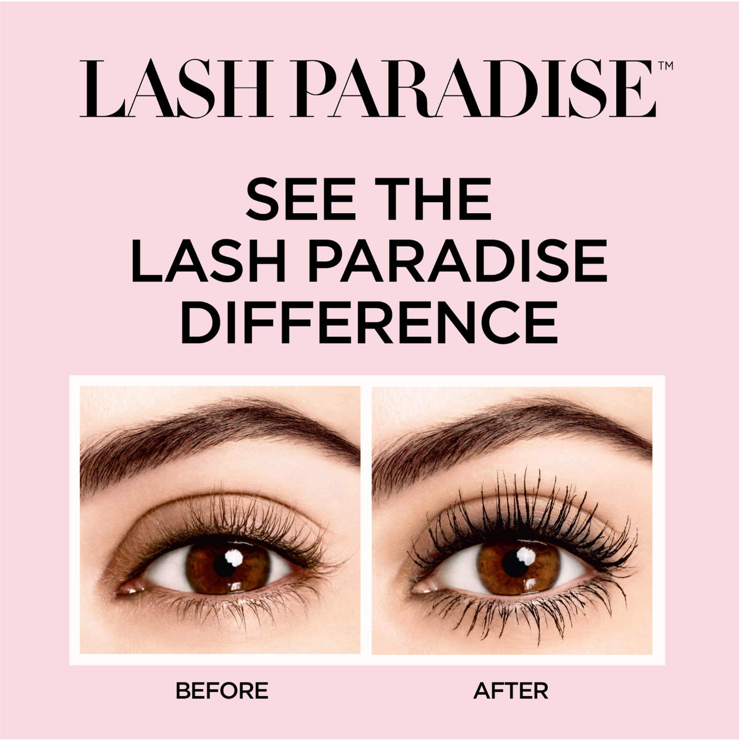 L'Oreal Paris Voluminous Makeup Lash Paradise Mascara, Voluptuous Volume, Intense Length