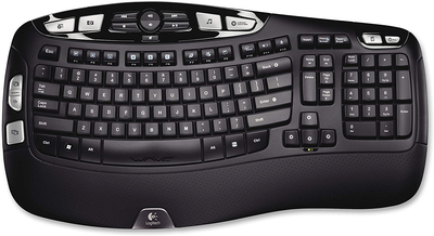 Logitech K350 2.4Ghz Wireless Keyboard (Renewed)
