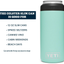 YETI Rambler 12 oz. Colster Slim Can Insulator for the Slim Hard Seltzer Cans, Aquifer Blue