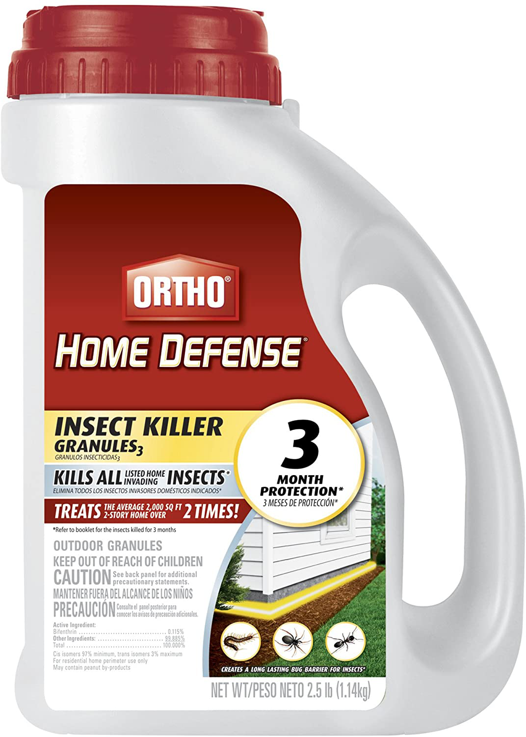 Ortho Home Defense Insect Killer Granules 3, 2.5 lb.