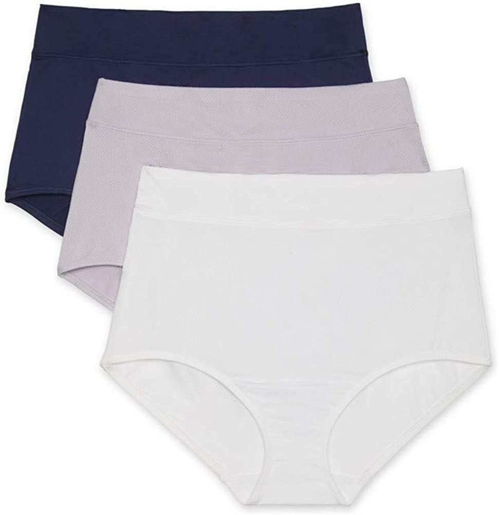 Women's Blissful Benefits Breathable Moisture-Wicking Microfiber Brief Rs4963W