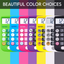 CATIGA CD-8185 Office and Home Style Calculator - 8-Digit LCD Display - Suitable for Desk and On The Move use. (Blue)