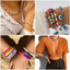 Zoyomax 4000 Pcs Clay Beads 6mm 20 Colors Flat Round Polymer Clay Spacer Beads with Pendant Charms Kit and 4 Roll Elastic Strings