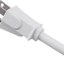 Belkin Power Strip Surge Protector - 6 AC Multiple Outlets, 2 Ft Long Heavy Duty Metal Extension Cord for Home, Office, Travel, Computer Desktop & Phone Charging Brick - 200 Joules, White (2 Pack)