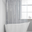 AmazerBath Lightweight Shower Curtain Liner, 72x72 Inches PEVA 3G Shower Curtain Liner with Magnets and 12 Grommet Holes, Waterproof Thin Plastic Liners-Clear