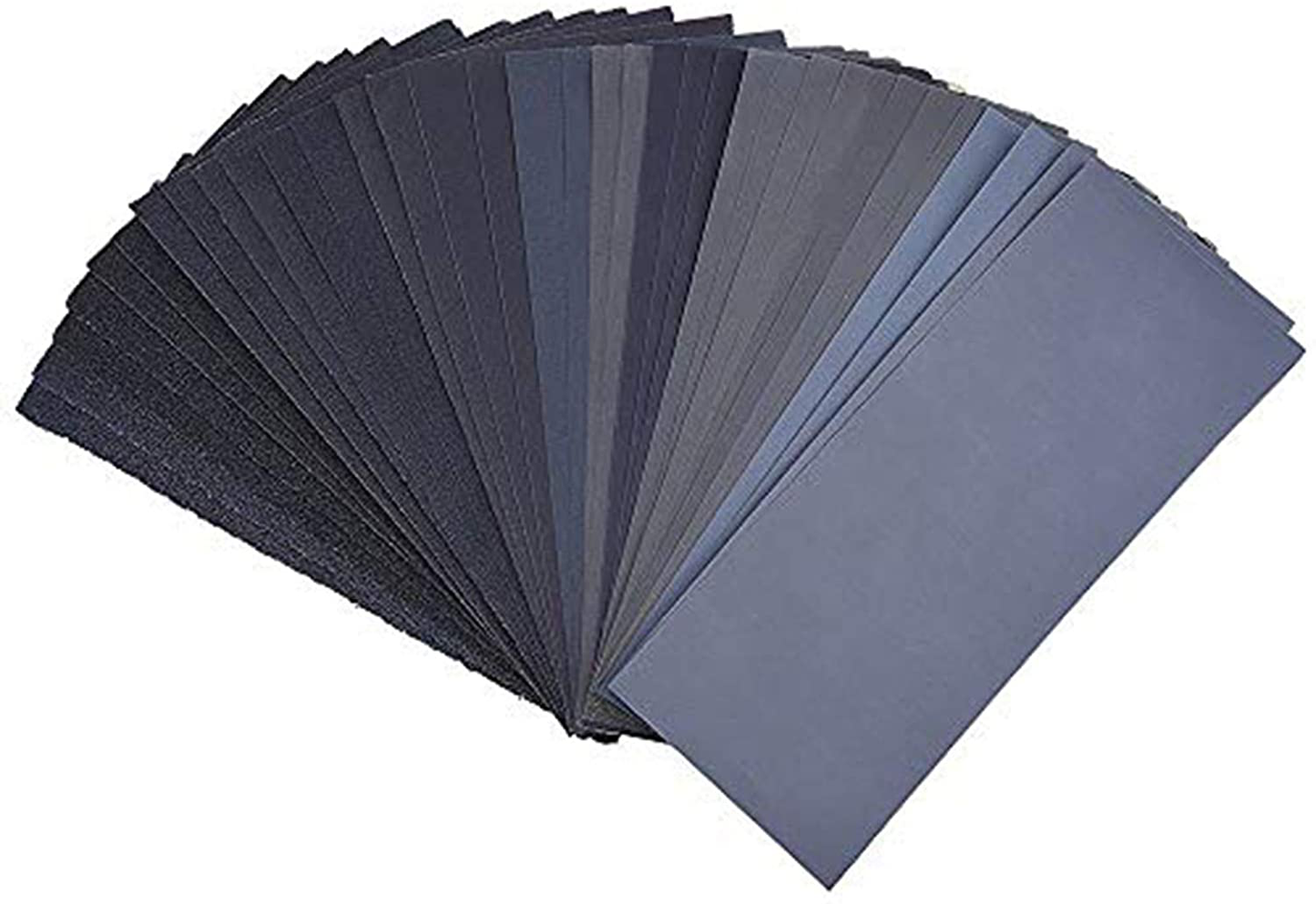 120 To 3000 Assorted Grit Sandpaper for Wood Furniture Finishing, Metal Sanding and Automotive Polishing, Dry or Wet Sanding