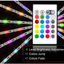 PANGTON VILLA Led Strip Lights 14.3 Feet for 65-75in Tv, USB Backlight Kit with Remote 16 Color 5050 RGB Bias Mood Lamp for Bedroom, Room HDTV, ft, 14