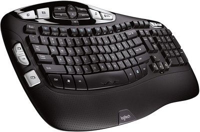 Logitech K350 2.4Ghz Wireless Keyboard (Renewed)