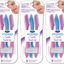 Schick Hydro Silk Touch-Up Multipurpose Exfoliating Dermaplaning Tool, Eyebrow Razor, and Facial Razor with Precision Cover, 3 Count (Packaging May Vary)