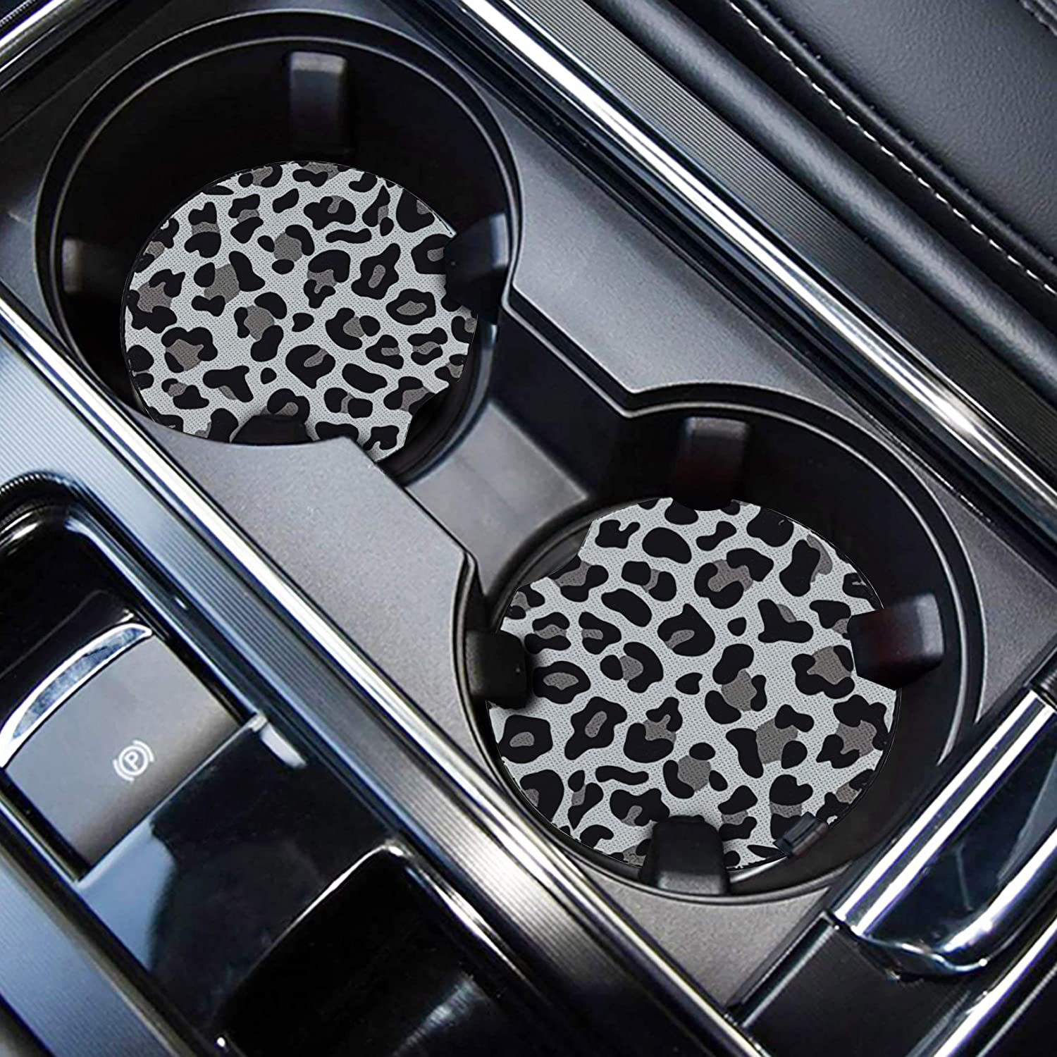 Car Coasters for Drinks Absorbent, Cute Car Coasters