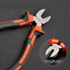 Edward Tools Harden Pro Wire Cutters Diagonal Pliers 6” - Heavy Duty Side Flush Cutters for Wire, Zip Ties, Crafting, Electrical Wire - Fine Carbon Steel - Spring Loaded Ergo Grip Handle (1)
