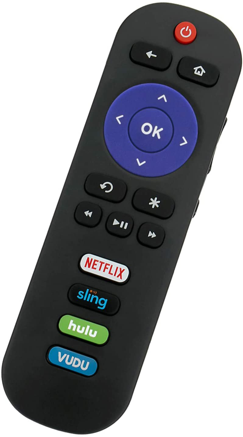 RC280 Replacement Remote Applicable for TCL Roku TV with Netflix Sling Hulu Vudu