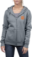 Top of the World Womens Essential Full Zip Fleece Hoodie Sweatshirt