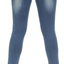 V.I.P.JEANS Distressed Skinny Ripped Jeans for Women