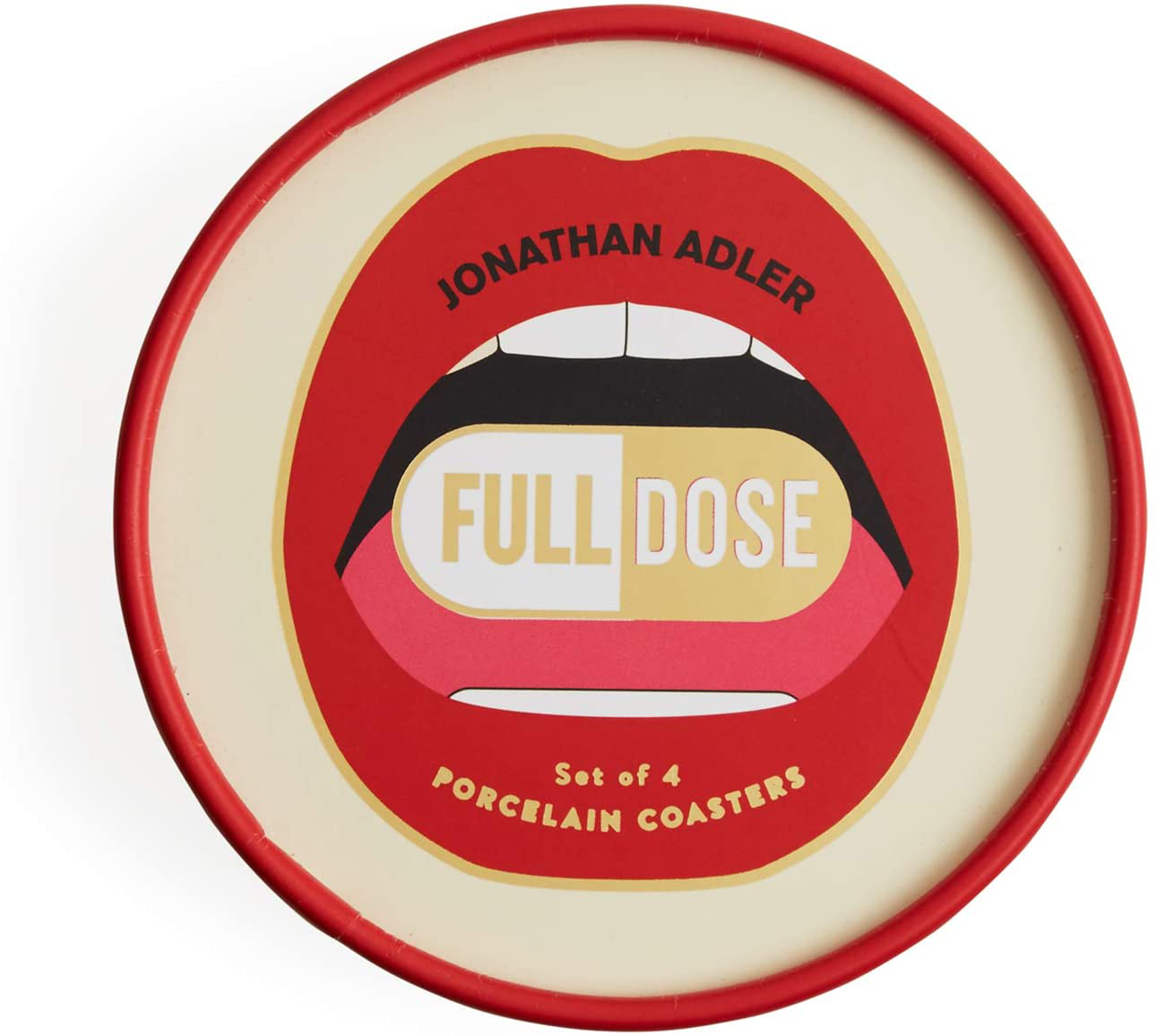 Jonathan Adler Full Dose Coasters, Multi