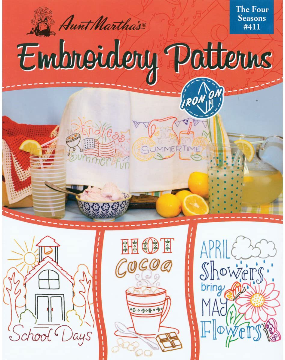 Embroidery Transfer Pattern Book Over 25 Iron On Patterns