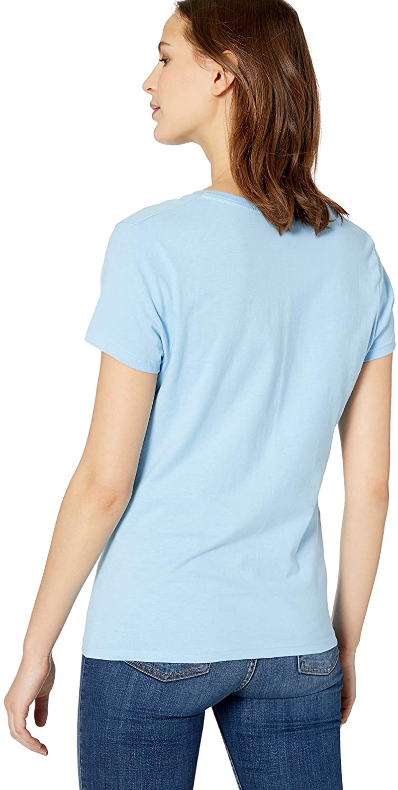 Hanes Women’s Perfect-T Short Sleeve V-neck T-shirt