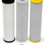 Aquasana AQ-5300+R 3-Stage Max Flow Under Sink Water Filter Replacements, 3 Count (Pack of 1), White, Yellow, Black