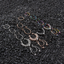 SCERRING Fake Septum Nose Hoop Rings Stainless Steel Faux Lip Ear Nose Septum Ring Non Piercing Clip On Nose Hoop Rings Body Piercing Jewelry 20PCS
