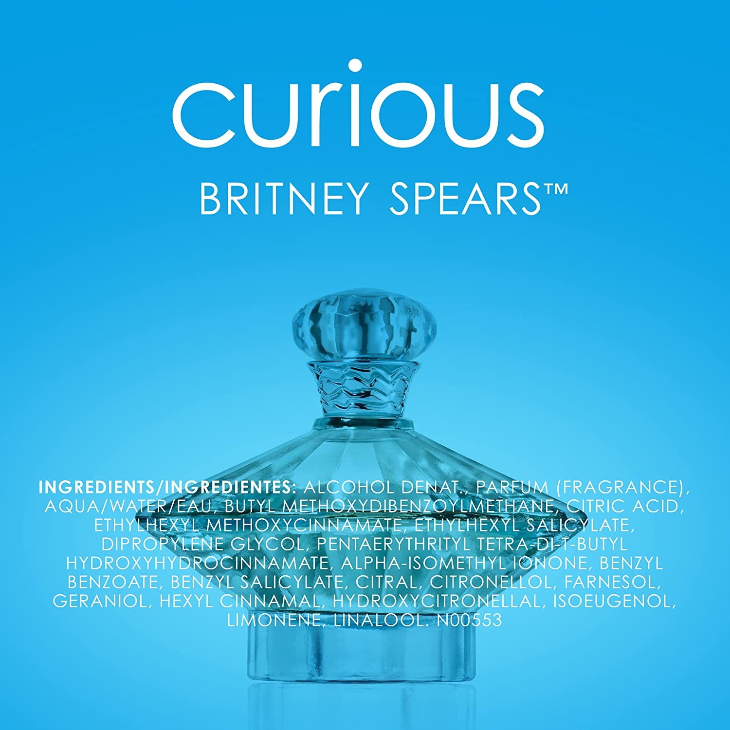 Britney Spears Curious, Eau De Parfum EDP Spray for Women, 1.7 Fl Oz 