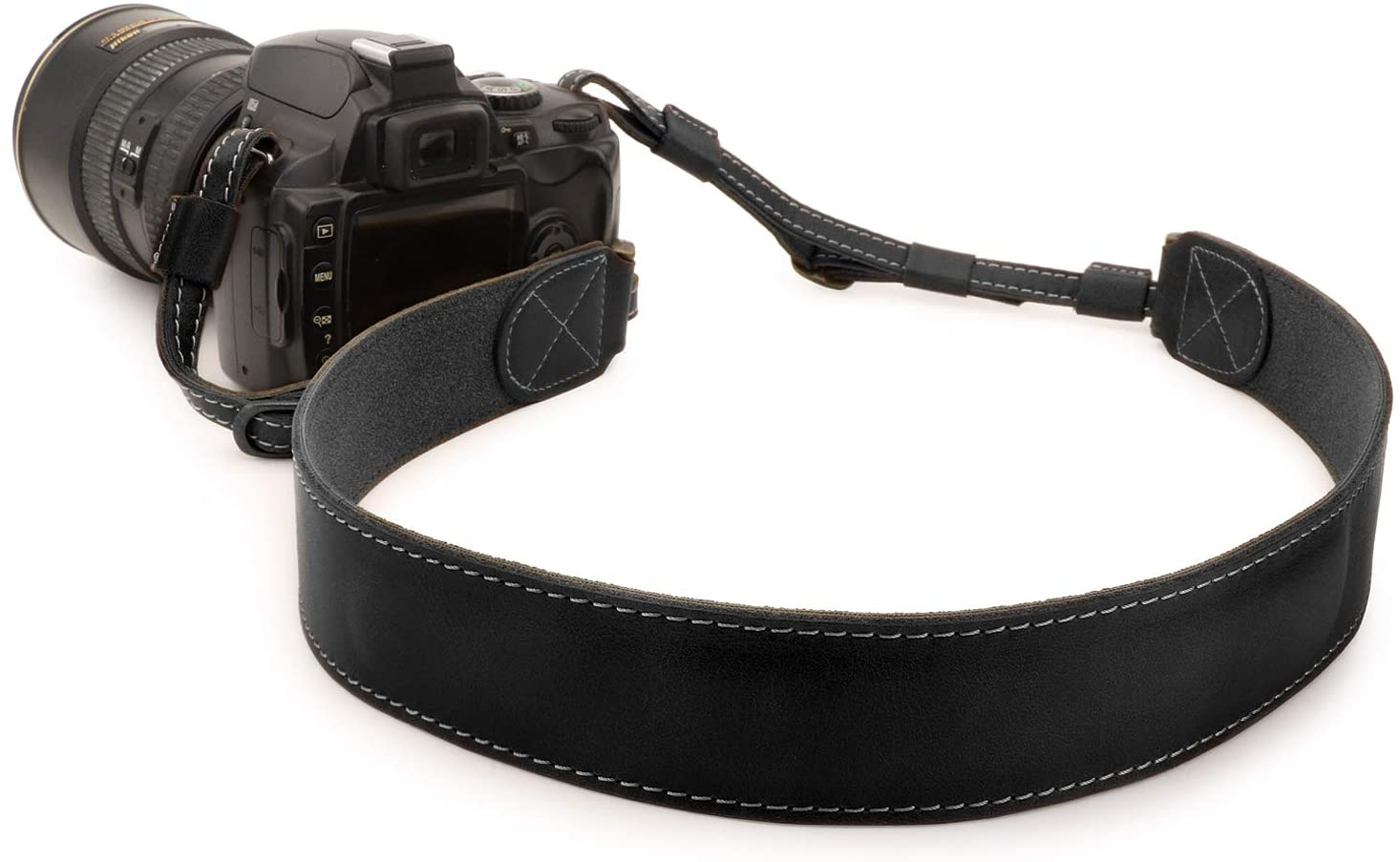 MegaGear MG1514 Sierra Series Genuine Leather Camera Shoulder or Neck Strap