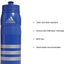 adidas Stadium 750 ML (26oz) Plastic Water Bottle