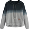 SweatyRocks Women's Long Sleeve Hoodie Sweatshirt Colorblock Tie Dye Print Tops