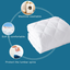Uraclaire Mattress Topper Cover with 8-21'' Deep Pocket,Cooling Mattress Pad ,Ultra Soft Quilted Fitted Breathable Fluffy Microfiber Mattress Protector(Queen)
