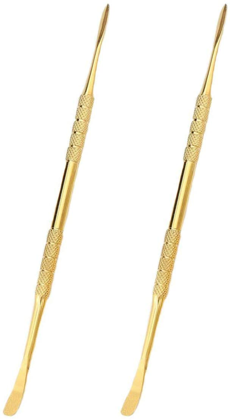 Gold Wax Carving Ear Tool Stainless Steel 4.75" - Major Key to Success (2-Pack)