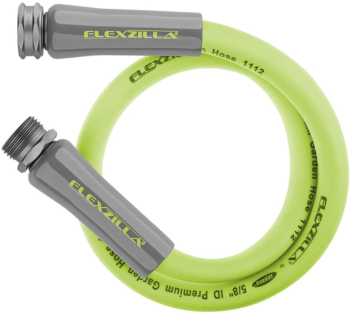 Flexzilla HFZG550YW Garden Lead-In Hose 5/8 In. x 50 ft, Heavy Duty, Lightweight, Drinking Water Safe