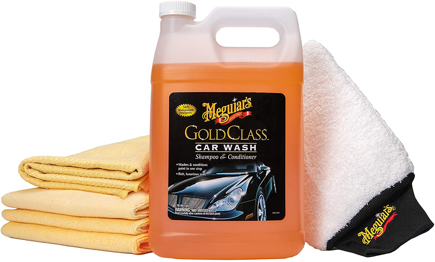 Meguiar's G55164 Gold Class Car Wash Kit